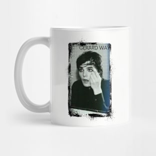 Gerard Way Eyeliner My Chemical Romance MCR Black and White Mug